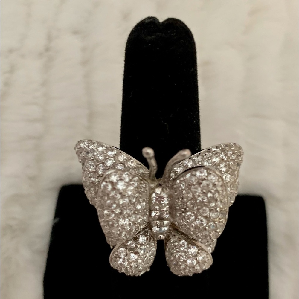 Butterfly Statement Ring - image 2